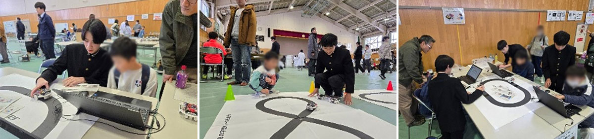 自動技術教材有効活用の様子